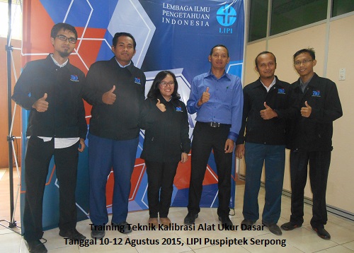Training Teknik Kalibrasi Alat Ukur Dasar